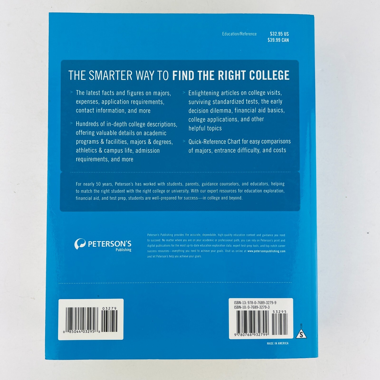 Peterson’s Four-Year Colleges Paperback Reference Book