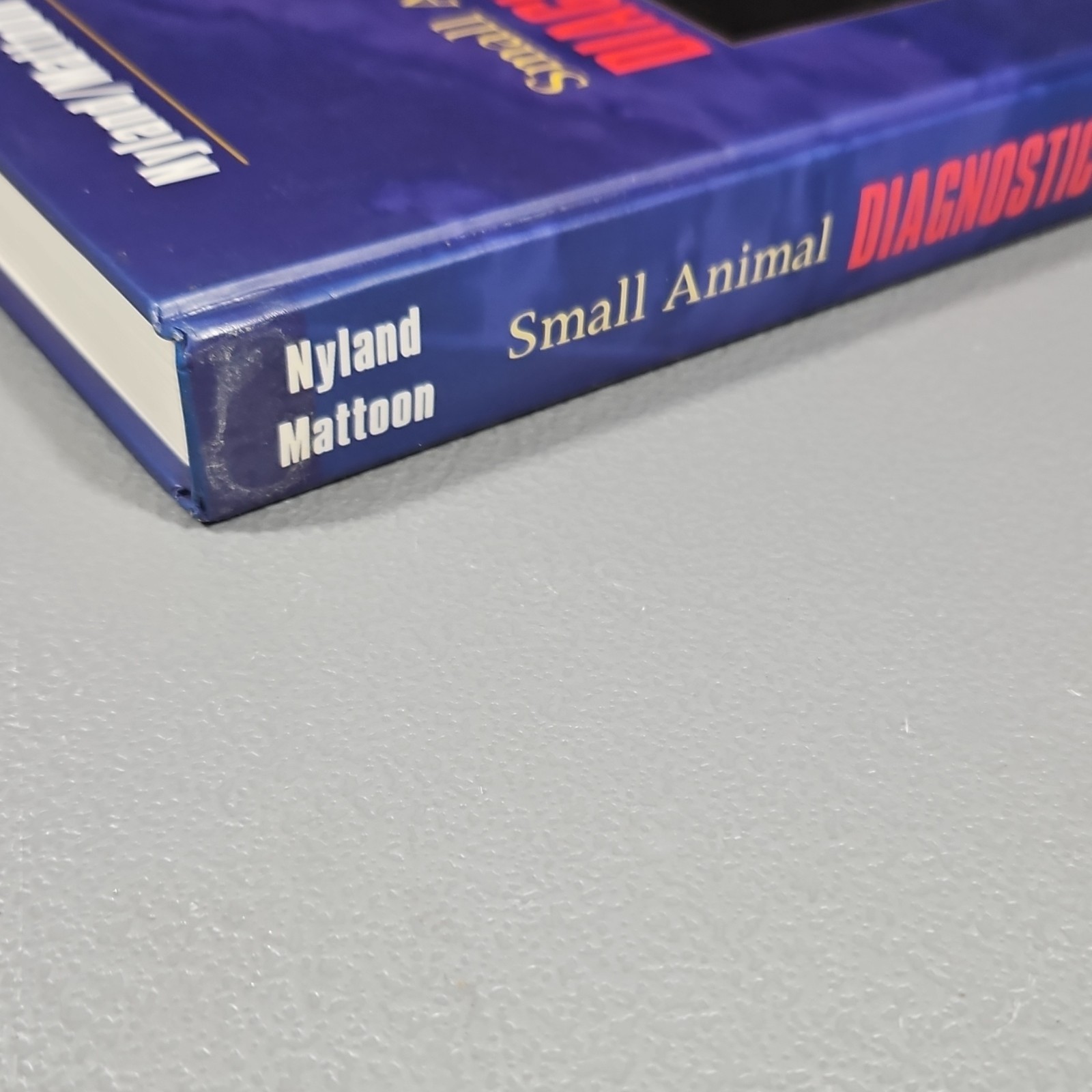 Small Animal Diagnostic Ultrasound Nyland & Mattoon Second Edition Hardcover