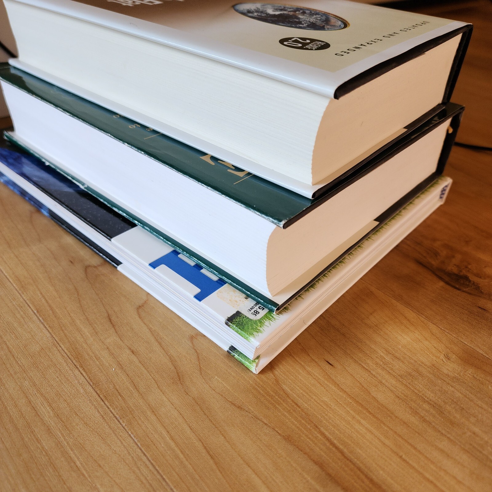 Non-Fiction Book Lot 3: Earth (The Book), An Incomplete Education, World is Flat