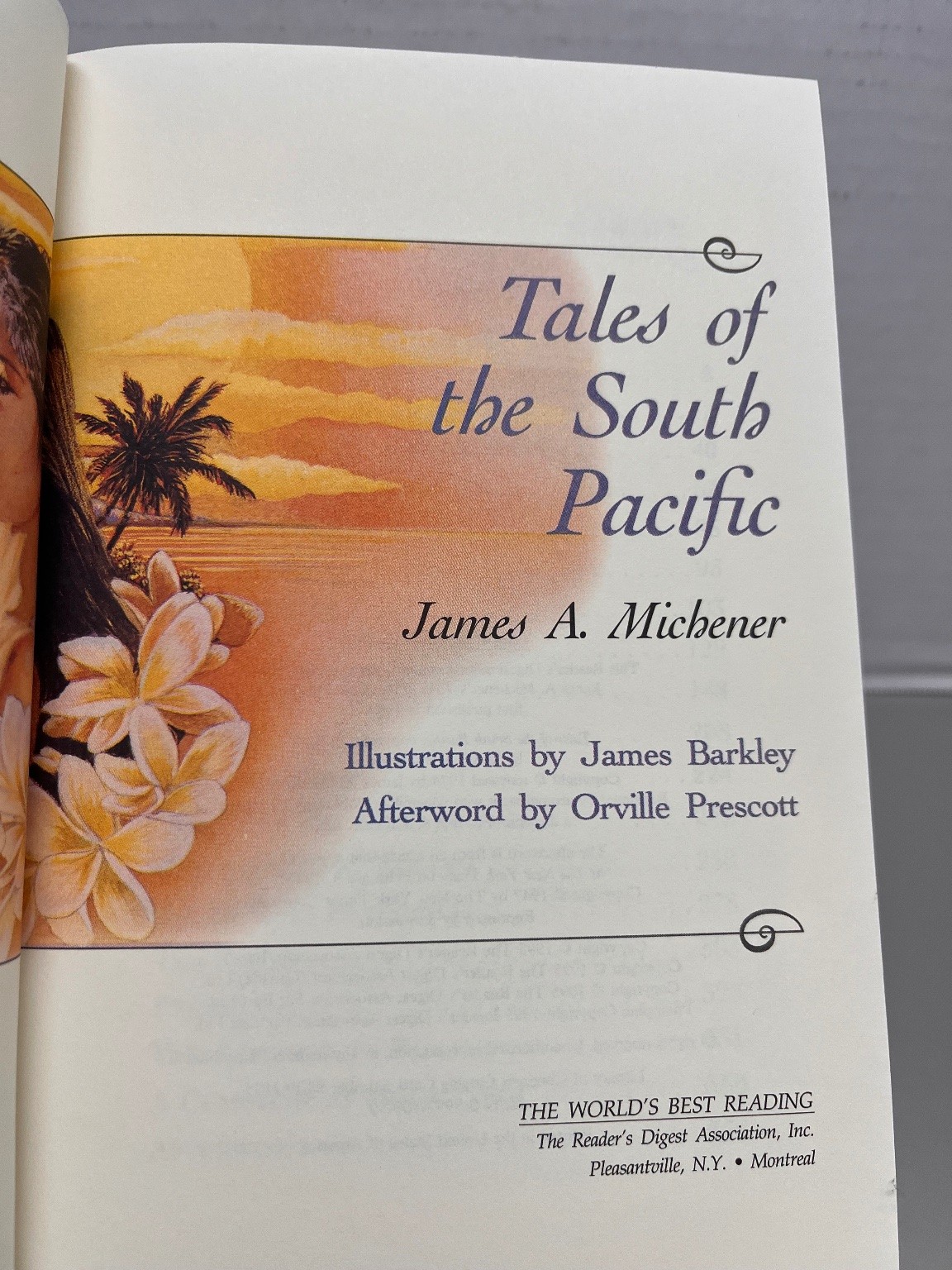Tales of the South Pacific James A. Michener 1995 Illustrated Reader’s Digest