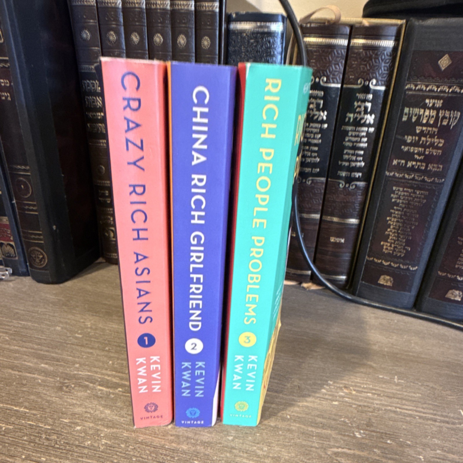 Crazy Rich Asians Trilogy by Kevin Kwan: 3-Book Paperback Set, Vintage Books
