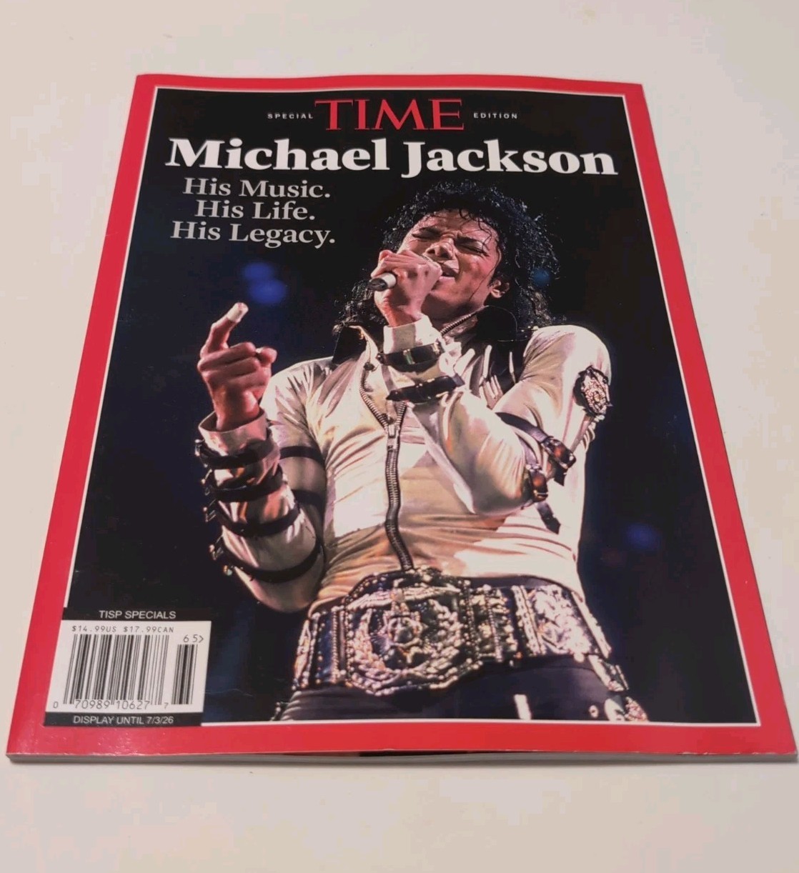 Time Special Edition Spring 2026 Michael Jackson His Music His Life His Legacy