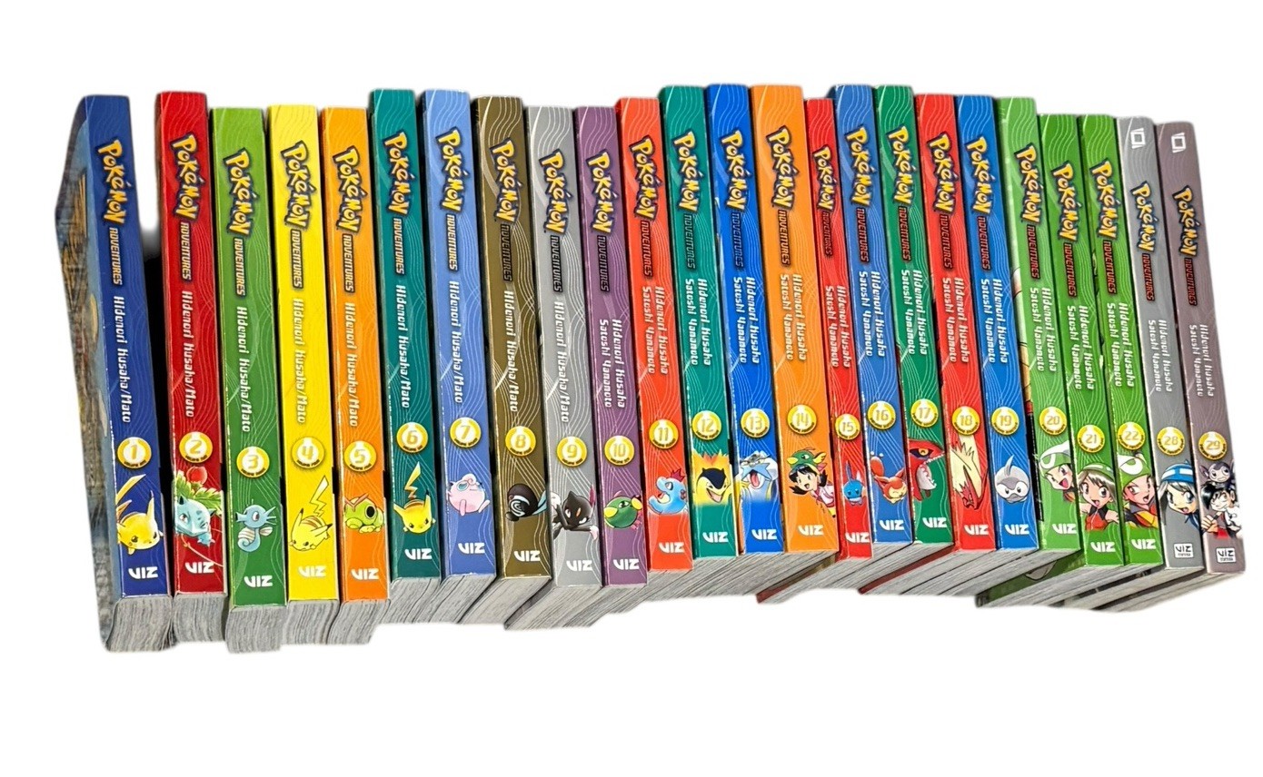Pokemon Adventures Manga Vol 1-22 + 28,29 VIZ Media Kusaka Yamamoto
