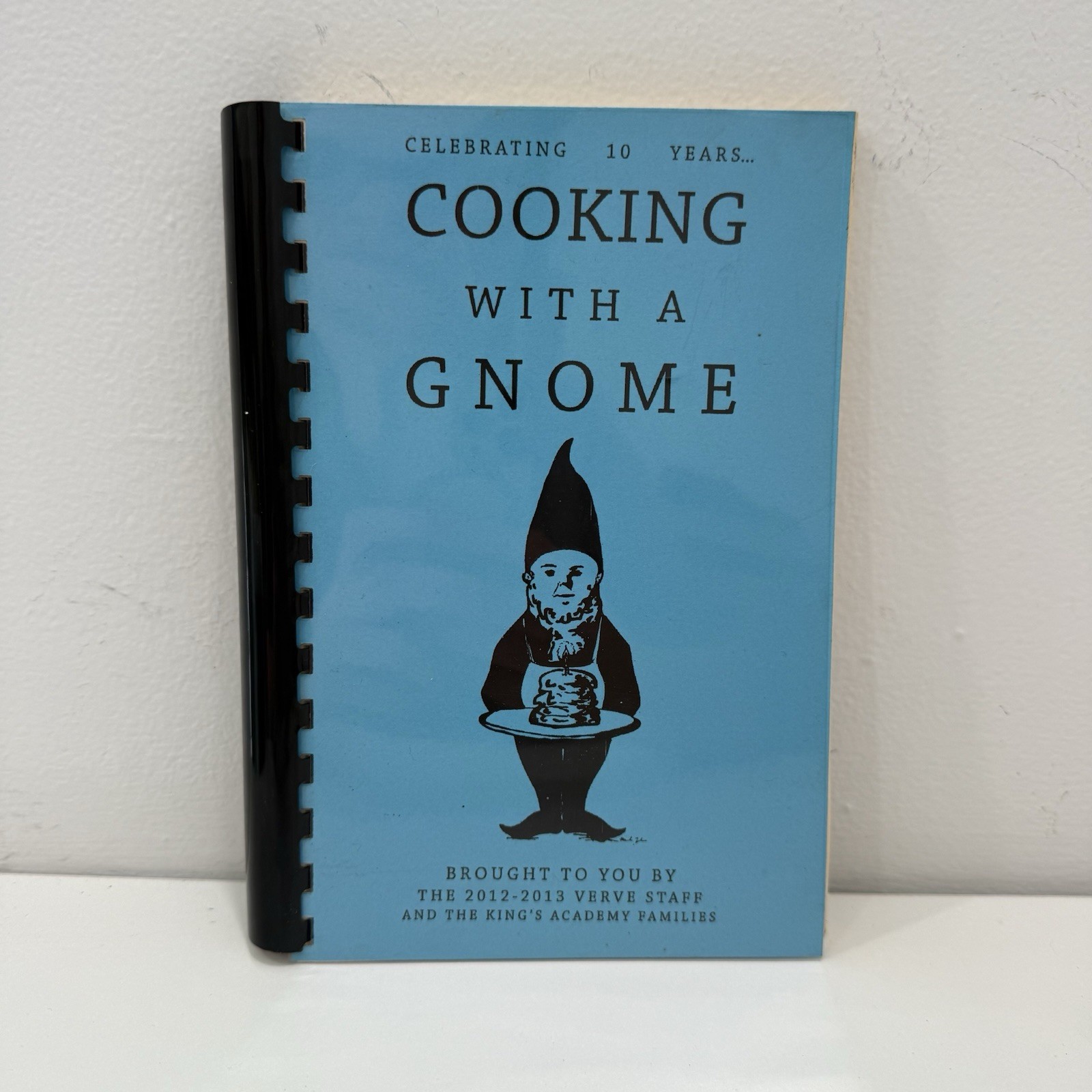 Cooking with a Gnome Cookbook Spiral Verve Kings Academy Georgia