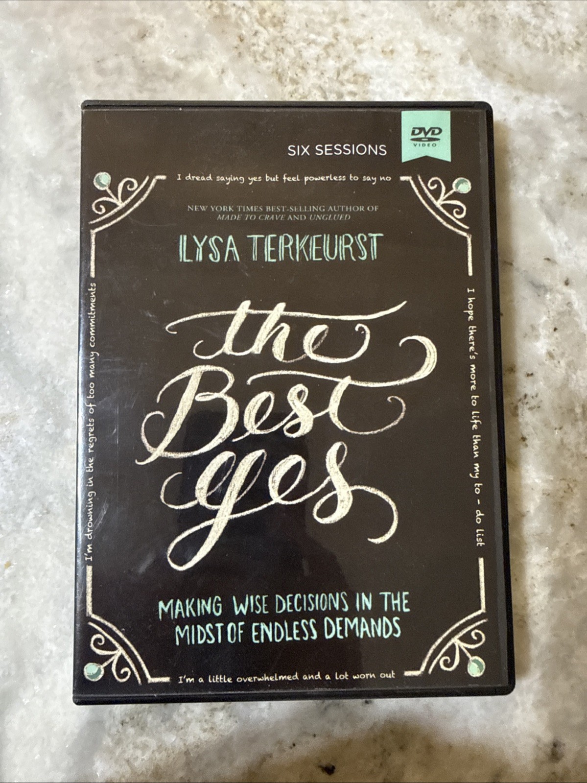 The Best Yes Study Making Wise Decisions DVD