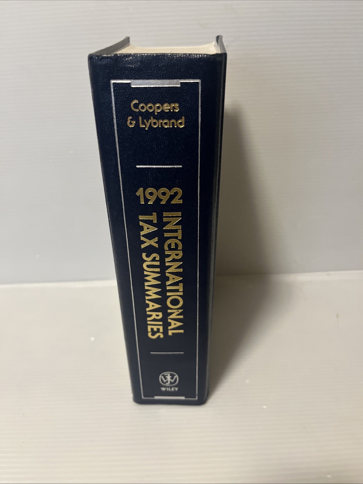1992 International Tax Summaries by Cooper & Lybrand Hard Cover