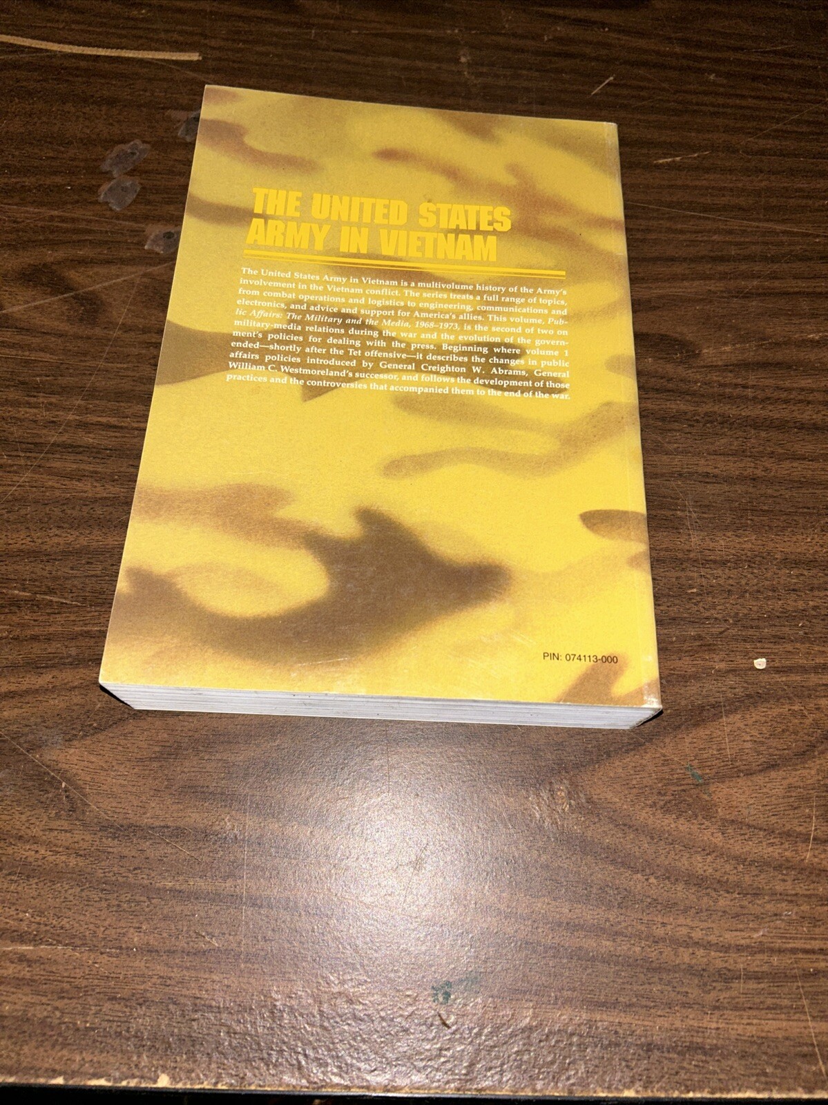 Public Affairs : The Military and the Media, 1968-1973 William M.