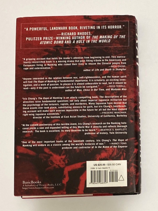 The Rape of Nanking First Edition