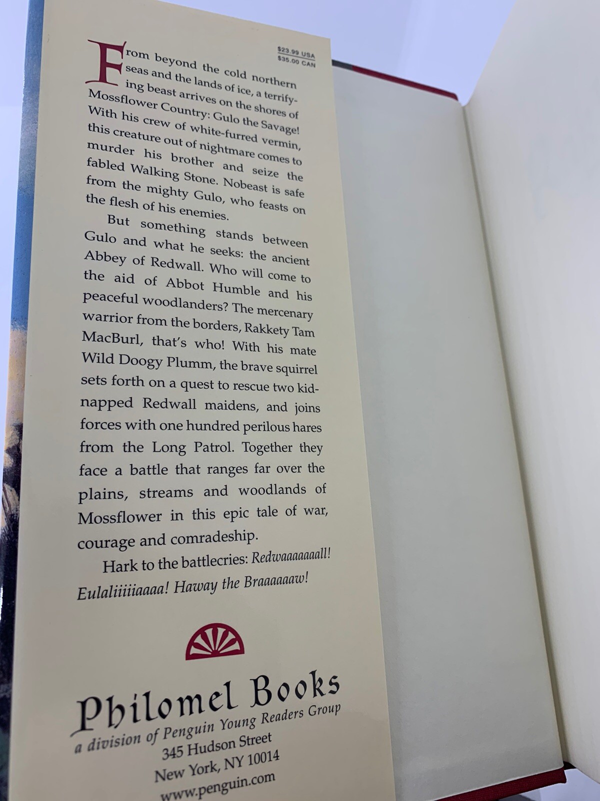 Rakkety Tam: A Tale From Redwall by Brian Jacques (1st Edition 1st Printing HC)